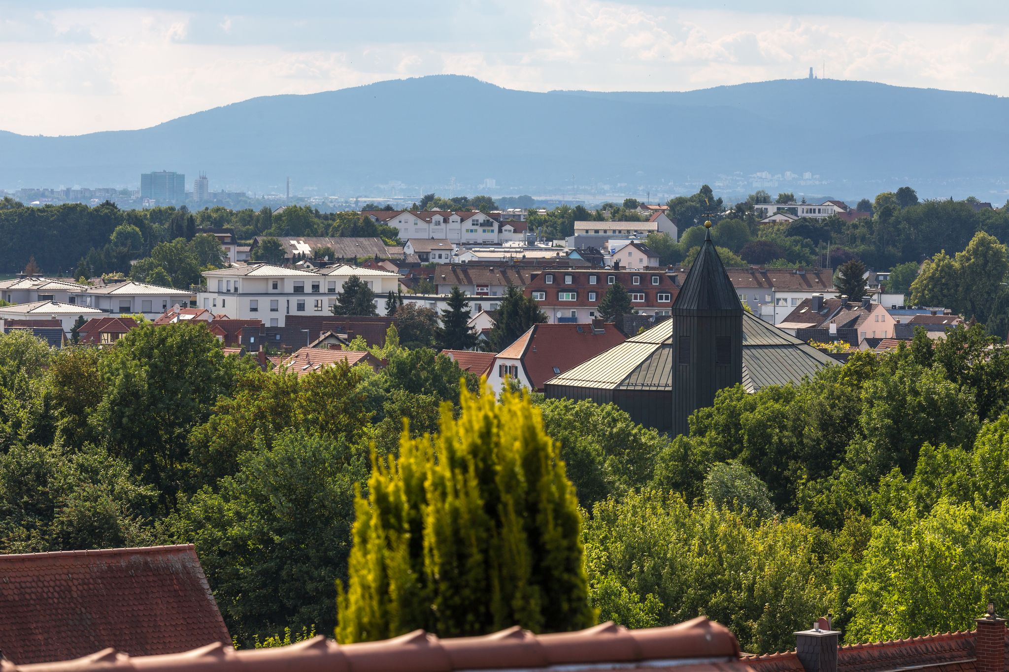 photo of view of historic bad vilbel hesse germany.