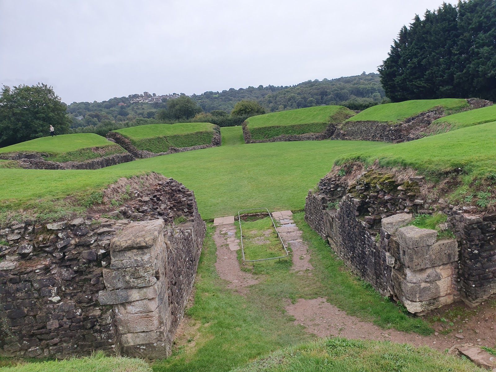 Caerleon Roman Fortress Baths/ Caer a Baddonau Rhufeinig Caerllion, Caerleon, Newport, Wales, United Kingdom