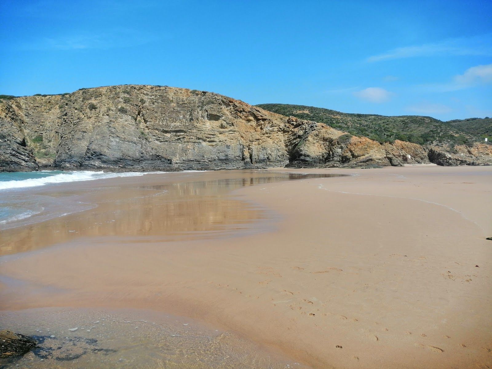 Praia do Carvalhal, São Teotónio, Odemira, Beja, Alentejo Litoral, Alentejo Region, Portugal