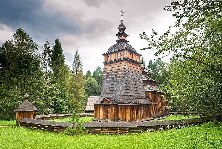 Sądecki Ethnographic Park, Osiedle Gołąbkowice, Nowy Sącz, Lesser Poland Voivodeship, Poland