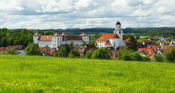 Panorama der Stadt Meßkirch, Kreis Sigmaringen