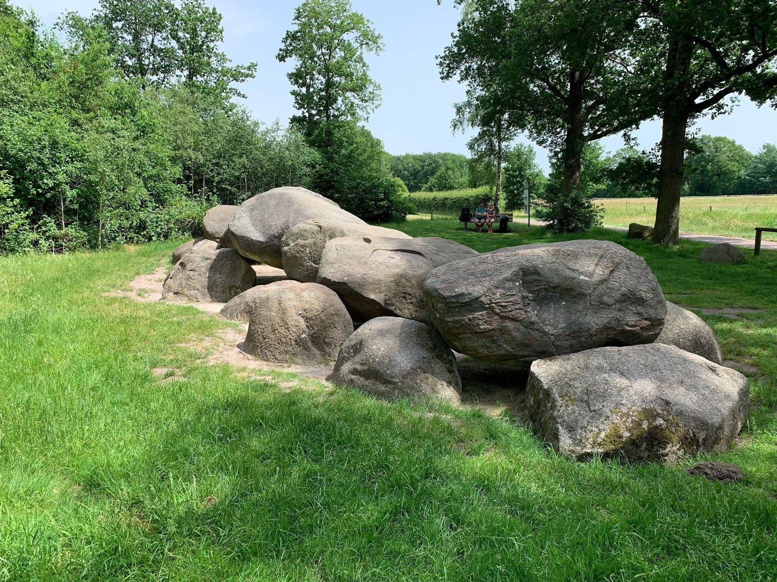 Dolmen D52 in Diever, Diever, Westerveld, Drenthe, Netherlands