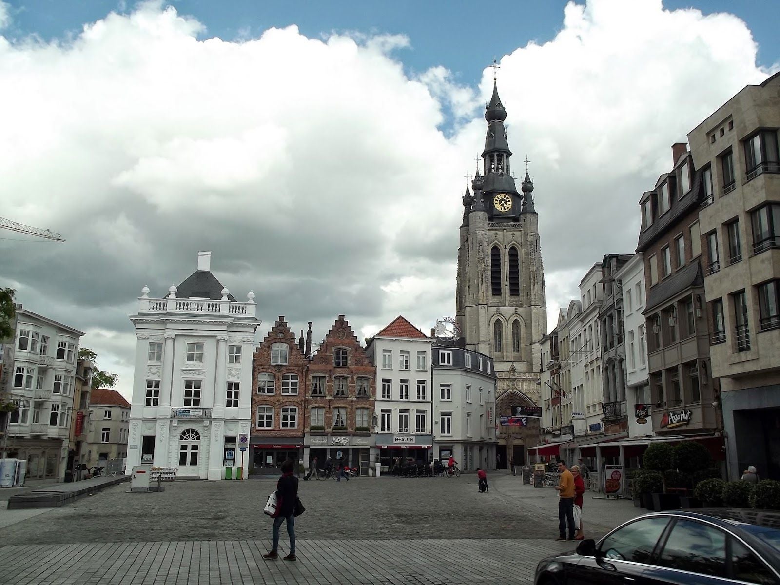 Belfry of Courtrai (UNESCO World Heritage), Kortrijk, West Flanders, Flanders, Belgium
