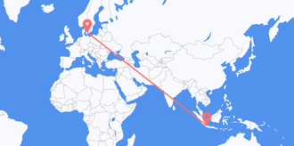 インドネシア デンマークへ