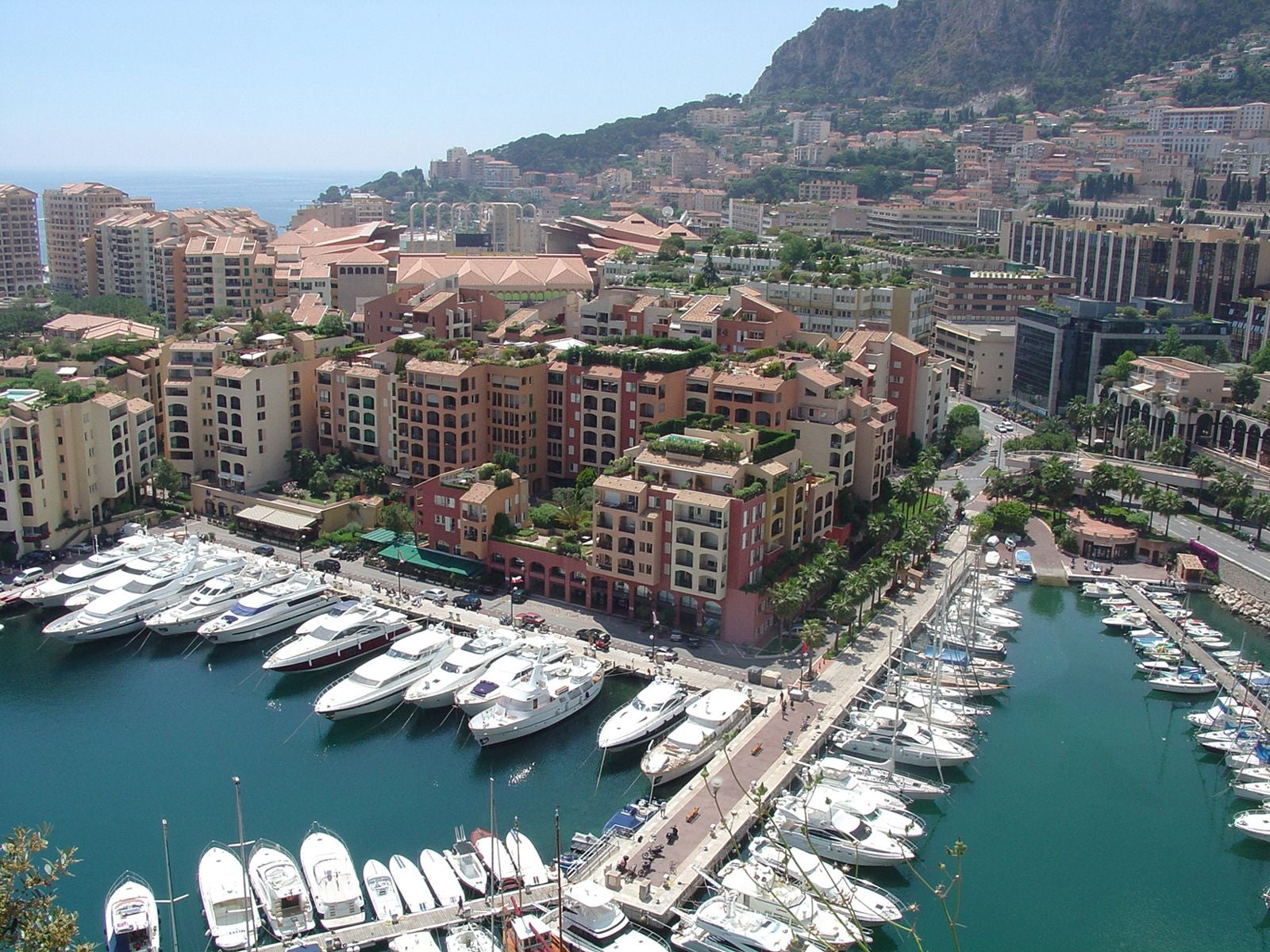 Fontvieille - suburb in Monaco