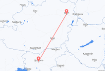 Vienna nach Ljubljana