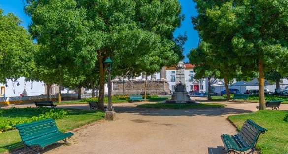 Diana garden in Evora, Portugal.