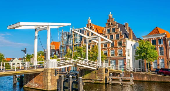 Gravestenenbrug in Haarlem, the Netherlands
