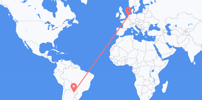 Paraguay a Países Bajos