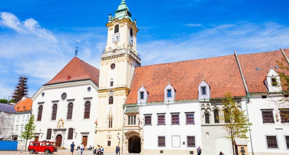 Photo of Bratislava Old Town Hall is a complex of buildings in the Old Town of Bratislava, Slovakia. Old Town Hall is the oldest city hall in the Slovakia.