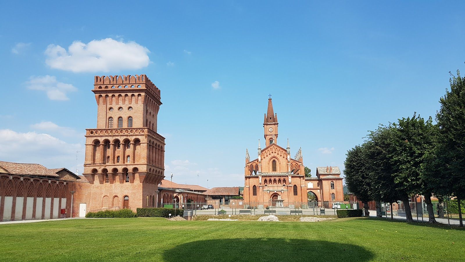 Royal Castle of Pollenzo, Bra, Cuneo, Piemont, Italy