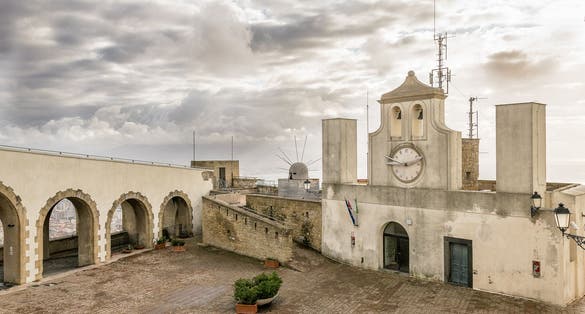 Naples and particularies of Castel Sant'Elmo