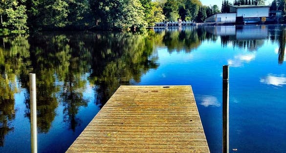 photo of Boulognerskogen park in Gävle, Sweden.