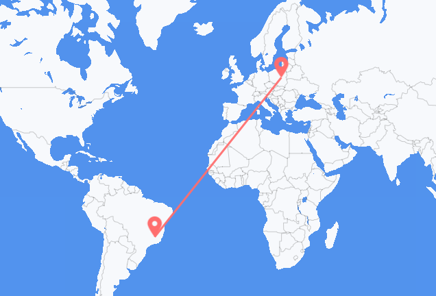Belo Horizonte to Warsaw