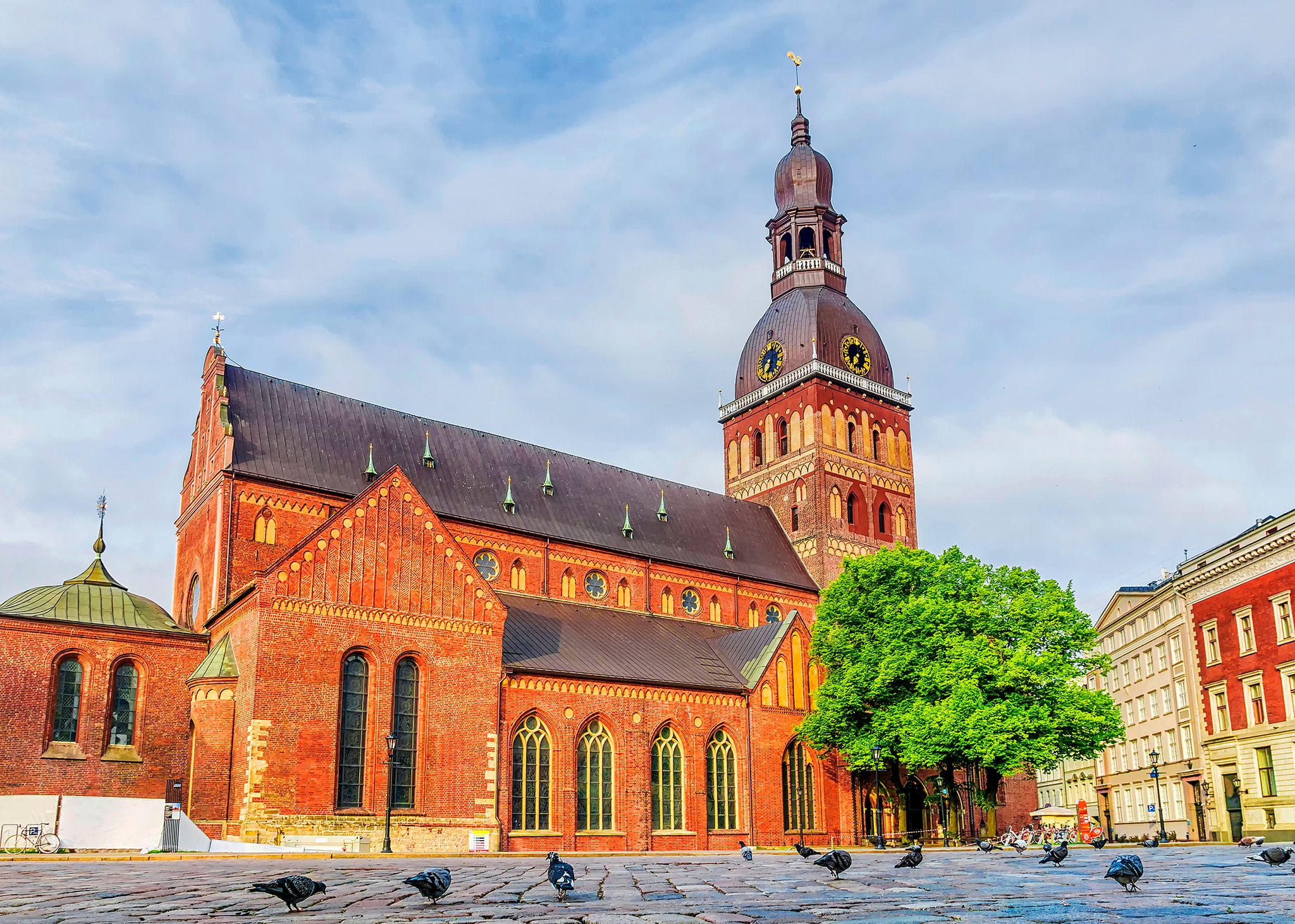photo of dome cathedral in Riga, Latvia.