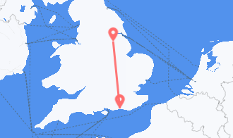 Train tickets from Gainsborough to Worthing