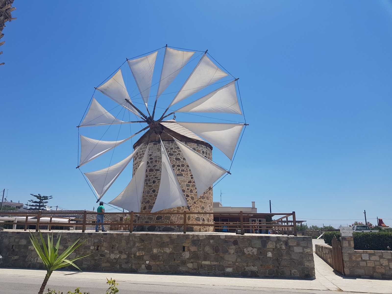 Traditional Windmill Of Antimachia, Municipality of Kos, Kos Regional Unit, South Aegean, Aegean, Greece