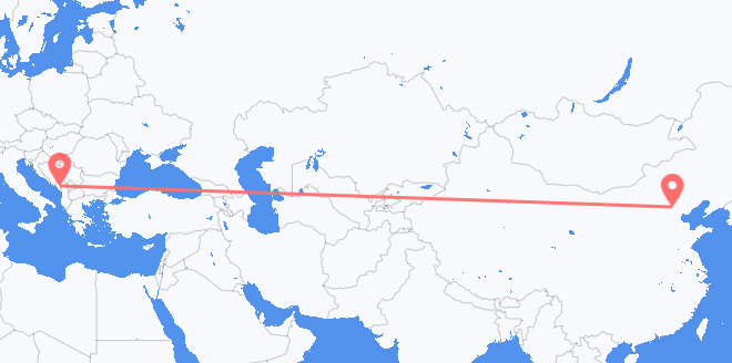 中国 目的地 黑山