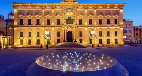 Valletta. Auberge de Castille.