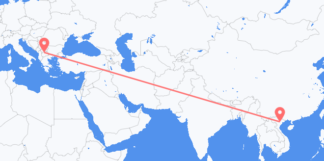 ベトナム 北マケドニアへ