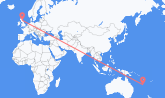 New Caledonia to Scotland