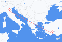 Bologna to Antalya