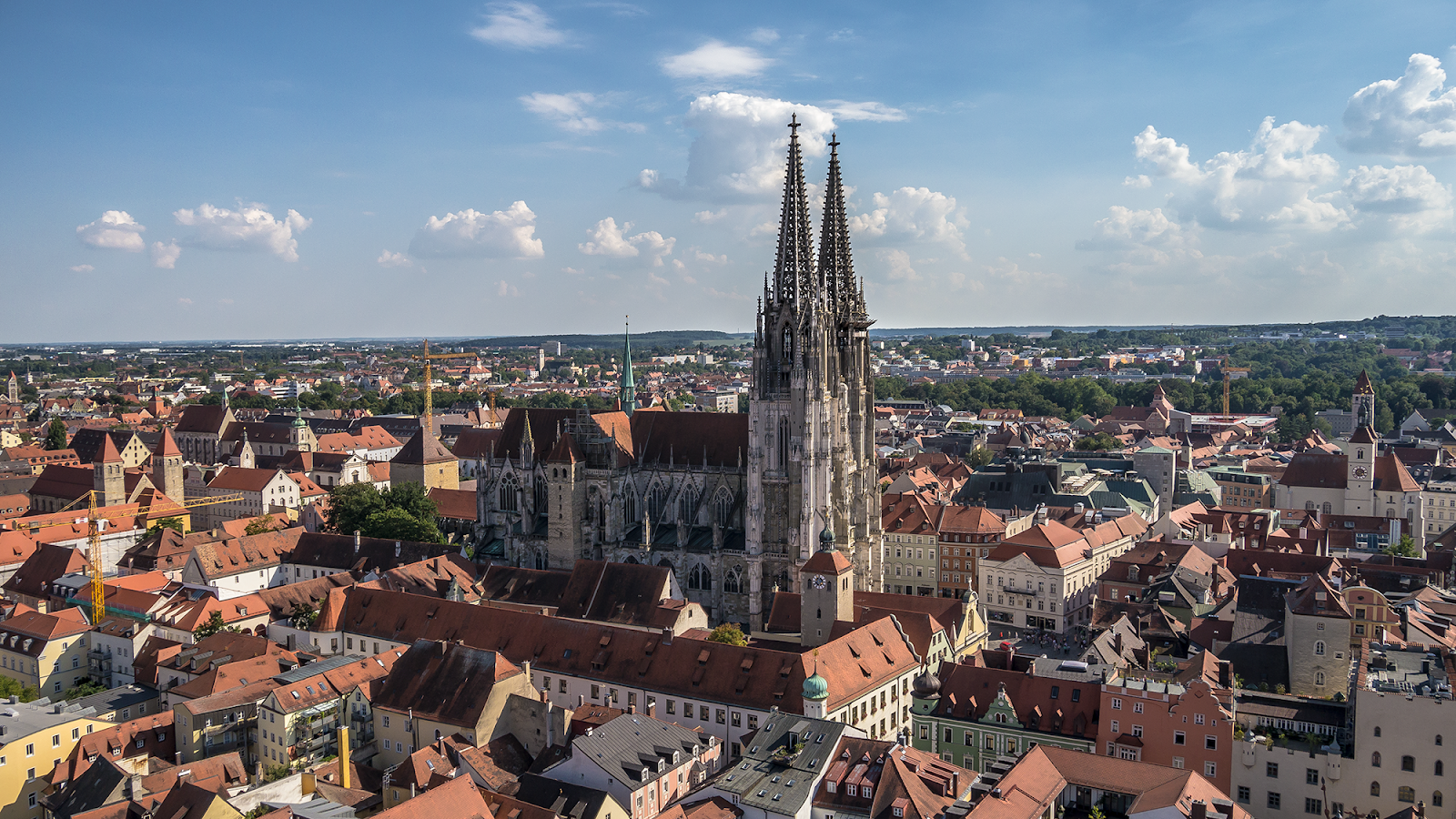 St Peter Cathedral, Regensburg, Bavaria, Germany