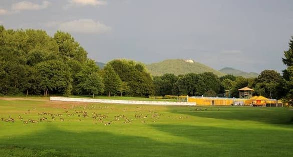 photo of view of Freizeitpark Rheinaue,Bonn Germany.