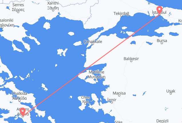 Cheap Flights from Athens to Istanbul – Low Fares & Wide Selection