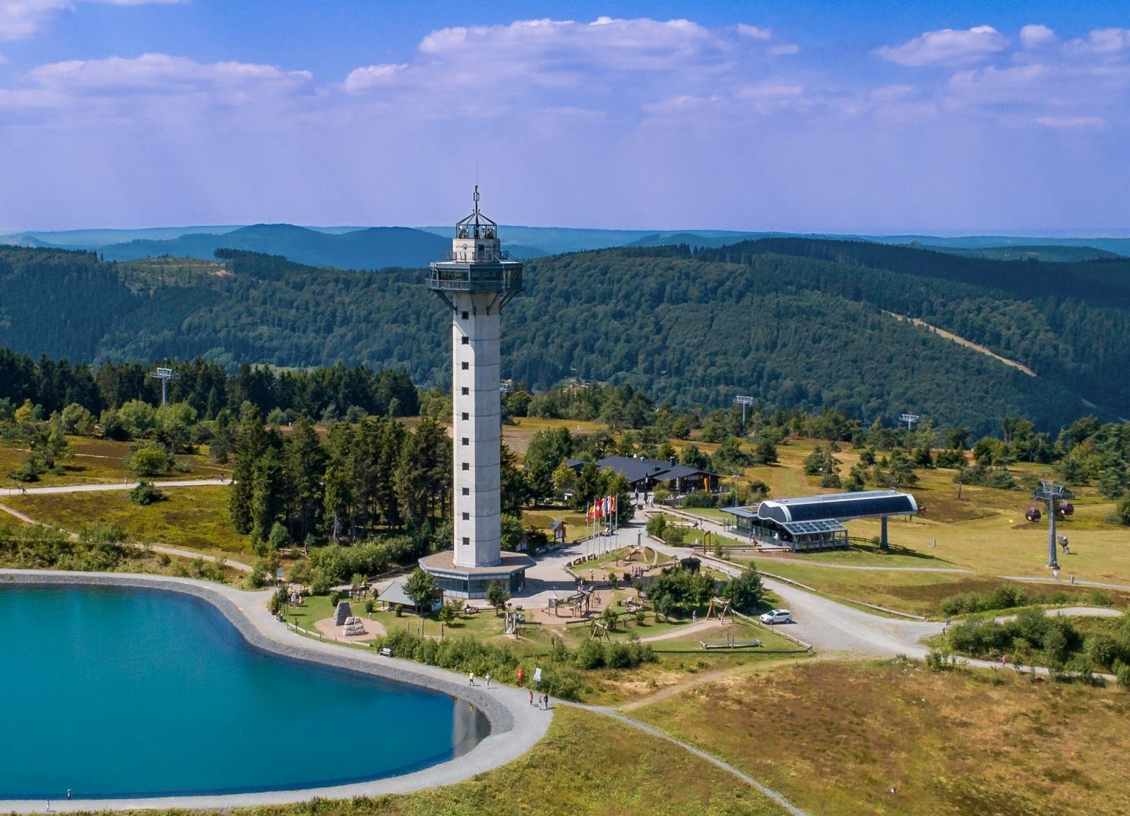 Ettelsberg-Seilbahn, Willingen, Willingen (Upland), Landkreis Waldeck-Frankenberg, Hesse, Germany