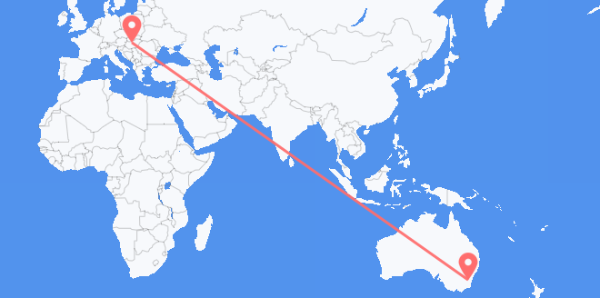 オーストラリア ハンガリーへ