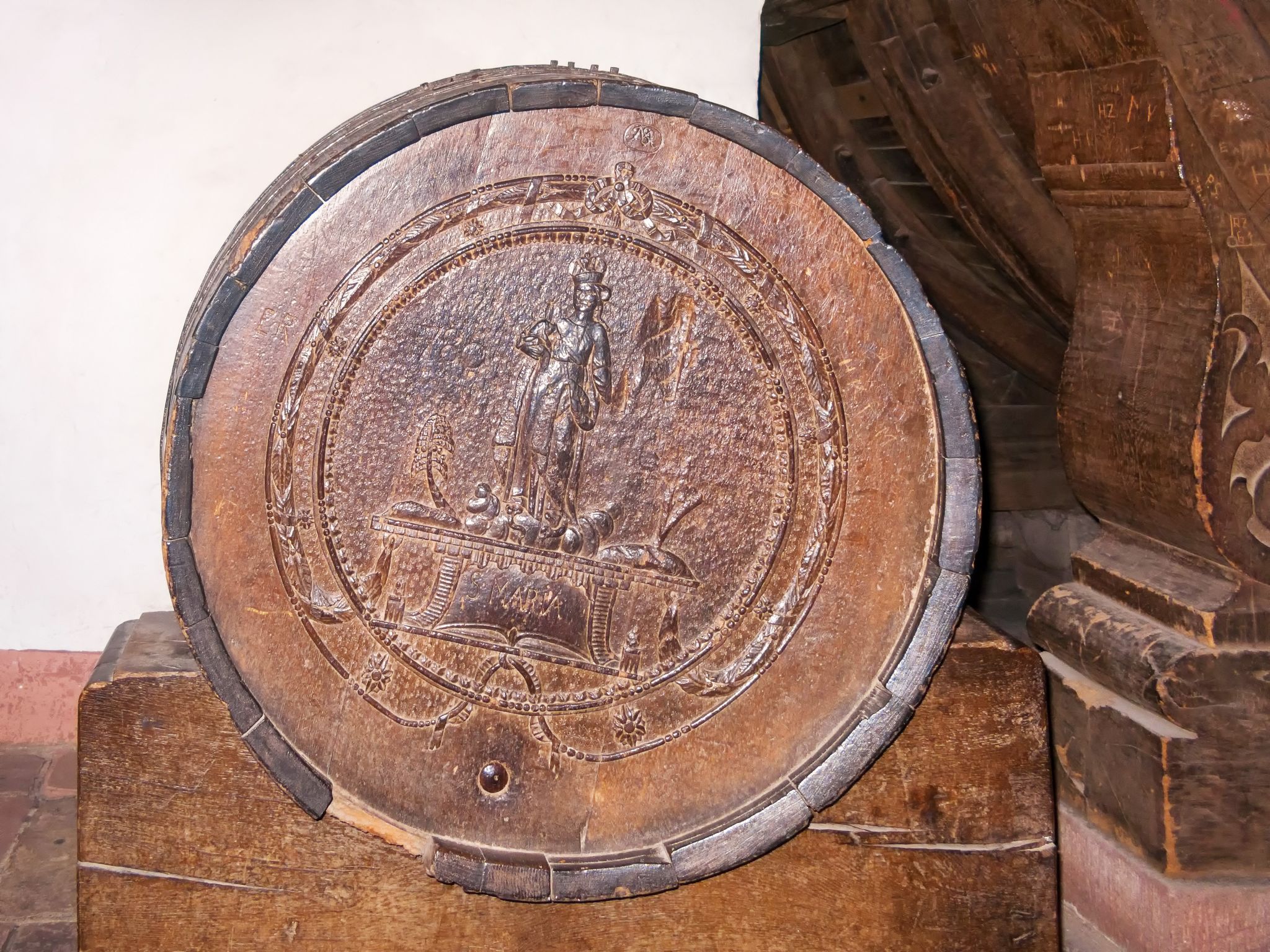 photo of view of Great wine tun. Heidelberg, Germany.