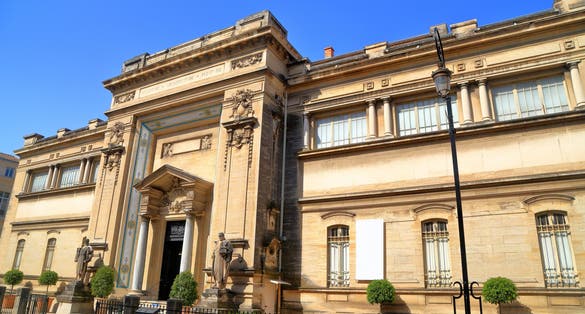Photo of Museum of fine arts in Nimes ,France.