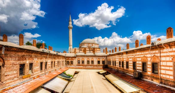 photo of Hisar Mosque at morning in Izmir, Turkey.