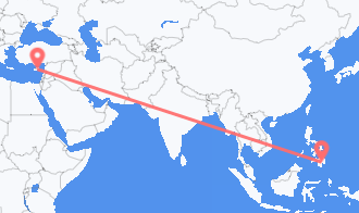 Larnaca to Davao City