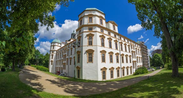 Photo of the renaissance style castle in Celle, Lower Saxony, Germany.