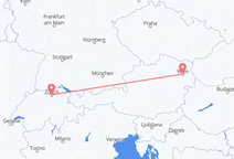 ウィーン チューリッヒへ