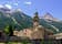 View of the Church of Saint Ursus (Italian: Chiesa di Sant'Orso) in Cogne, Aosta Valley, north Italy.
