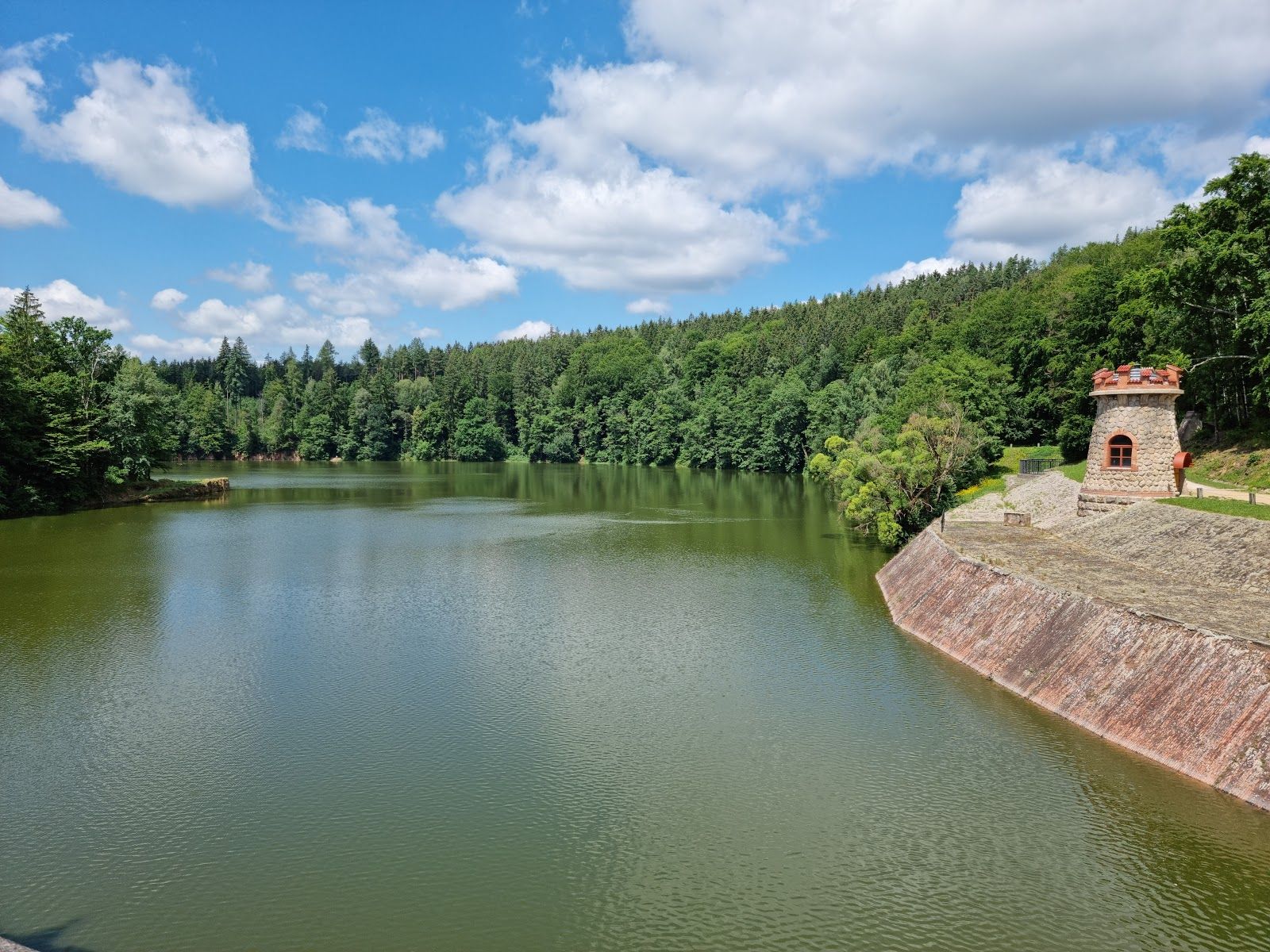 Royal Forest Dam, Verdek, Dvůr Králové nad Labem, okres Trutnov, Královéhradecký kraj, Northeast, Czechia
