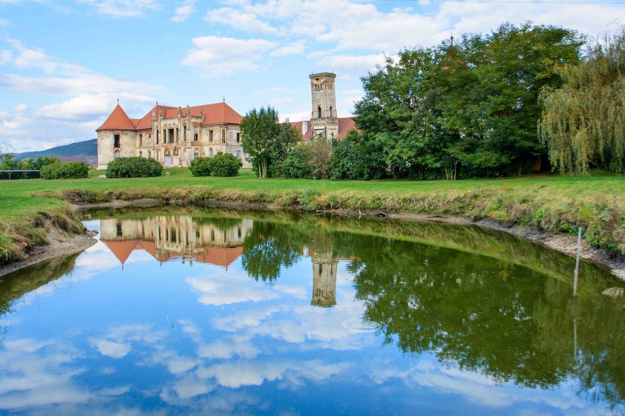 Photo of Banffy Castle is an architectural monument situated in Bontida, a village in the vicinity of Cluj-Napoca, Romania.