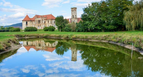 Photo of Banffy Castle is an architectural monument situated in Bontida, a village in the vicinity of Cluj-Napoca, Romania.
