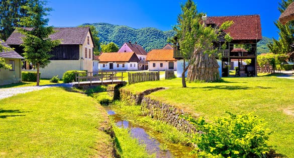Kumrovec picturesque village in Zagorje region of Croatia, birth place of Josip Broz Tito, former leader of Yugoslavia