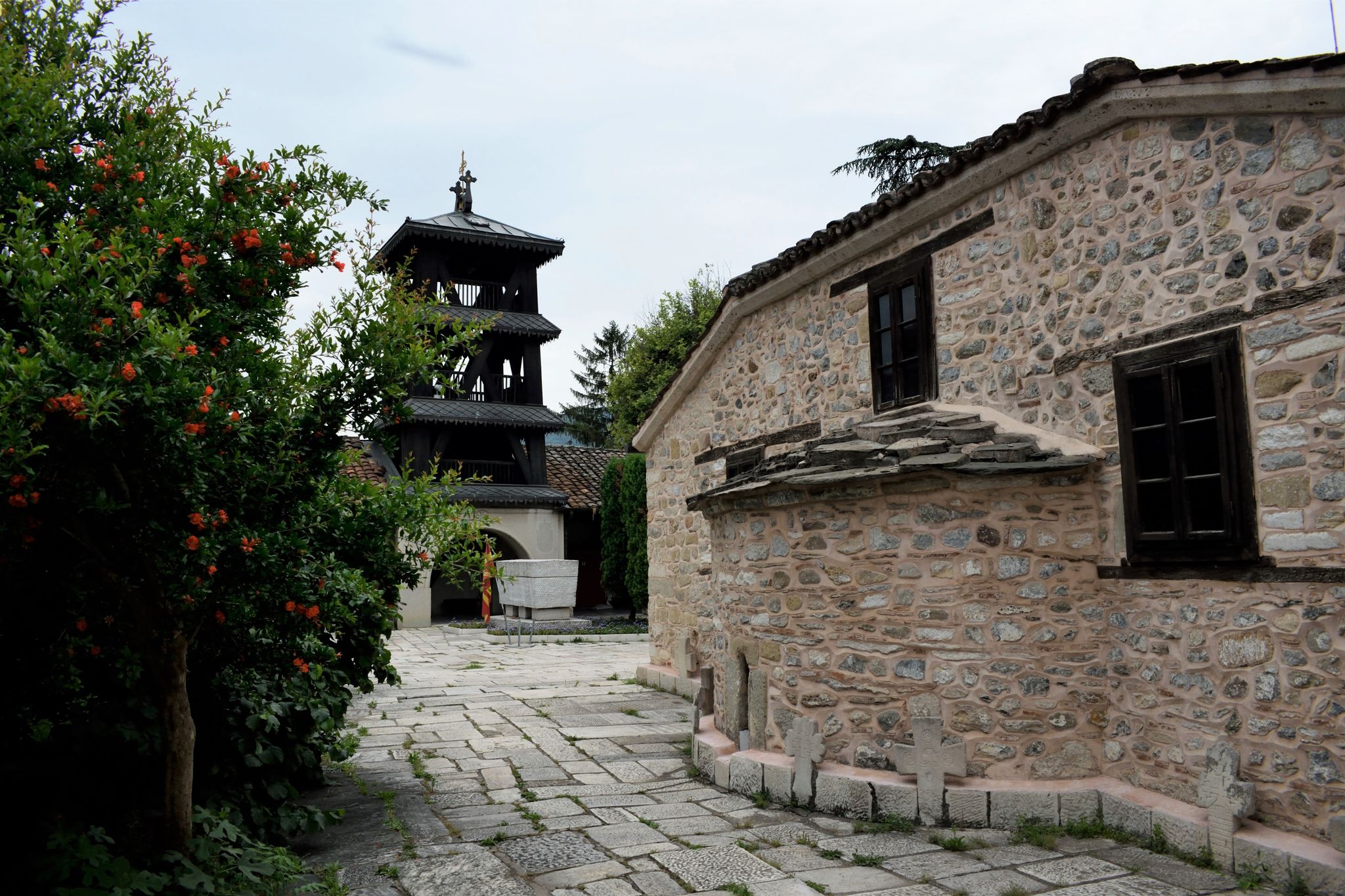 An old church in Skopje, North Macedonia.