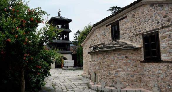 An old church in Skopje, North Macedonia.