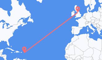 St. Barthélemy to England