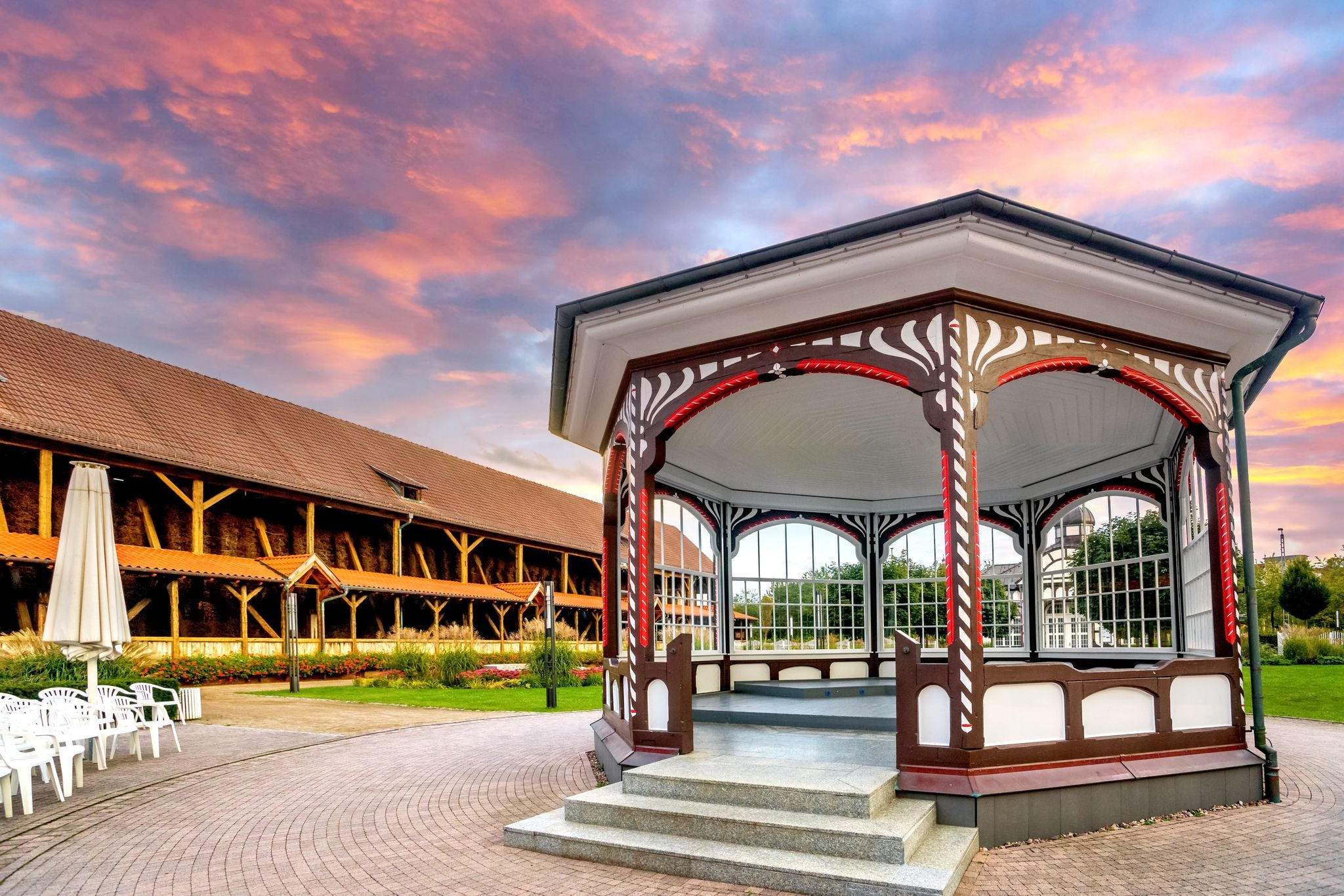 photo of view of Old city of Bad Salzungen, Germany.