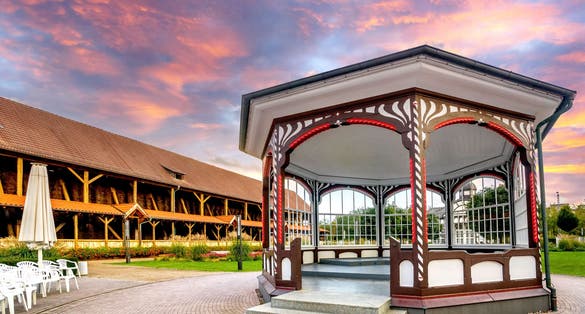 photo of view of Old city of Bad Salzungen, Germany.
