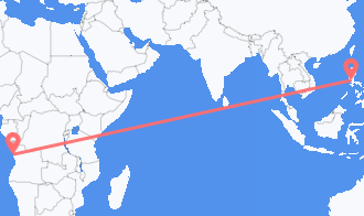 Luanda to Manila