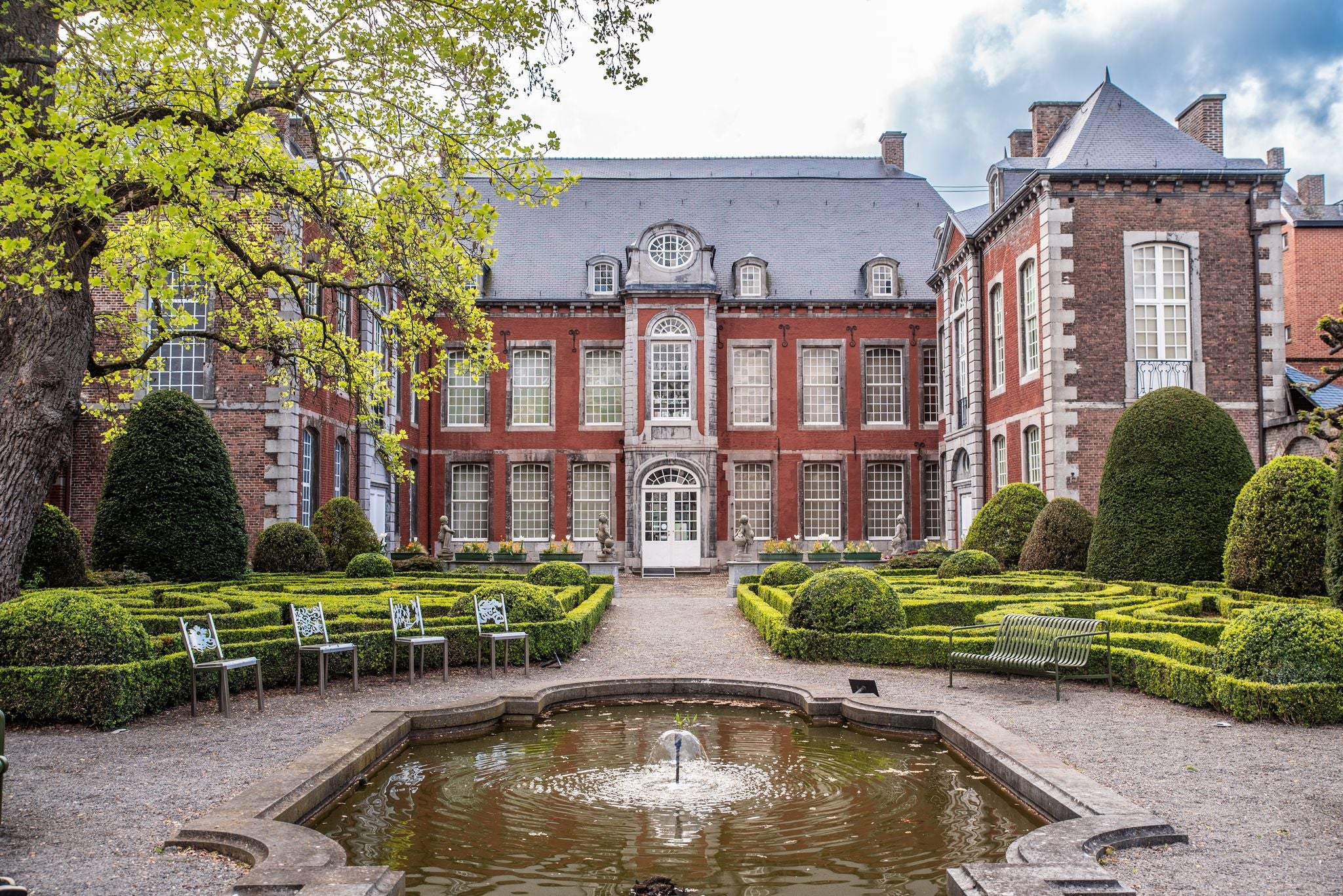 photo of view of Museum of Decorative Arts of Namur Belgium.