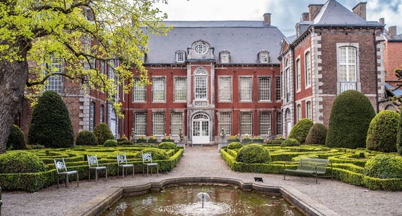 photo of view of Museum of Decorative Arts of Namur Belgium.